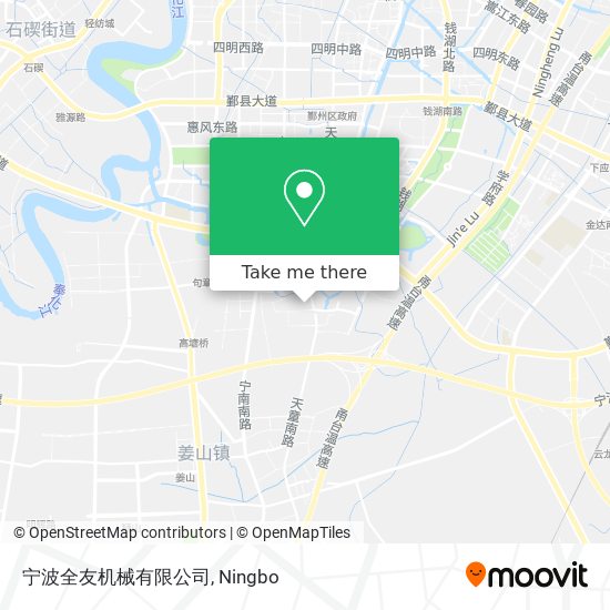 宁波全友机械有限公司 map