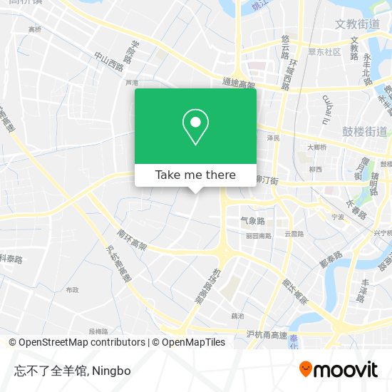 忘不了全羊馆 map