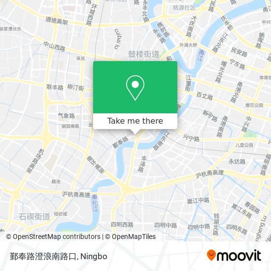 鄞奉路澄浪南路口 map