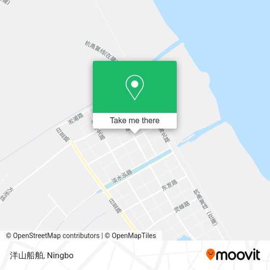 洋山船舶 map