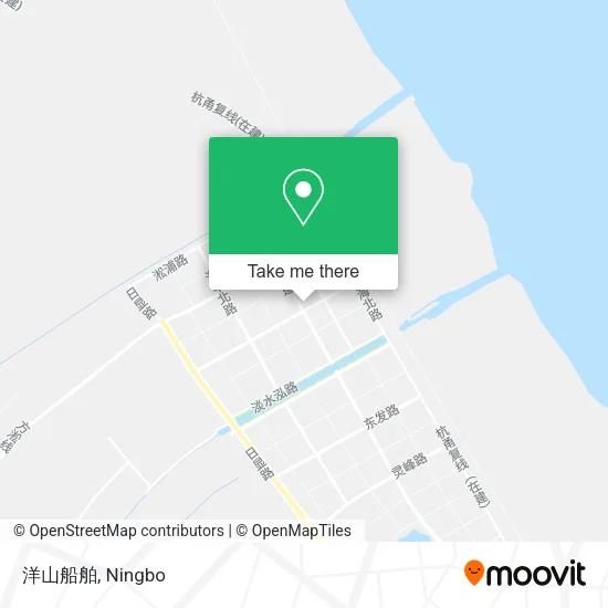 洋山船舶 map