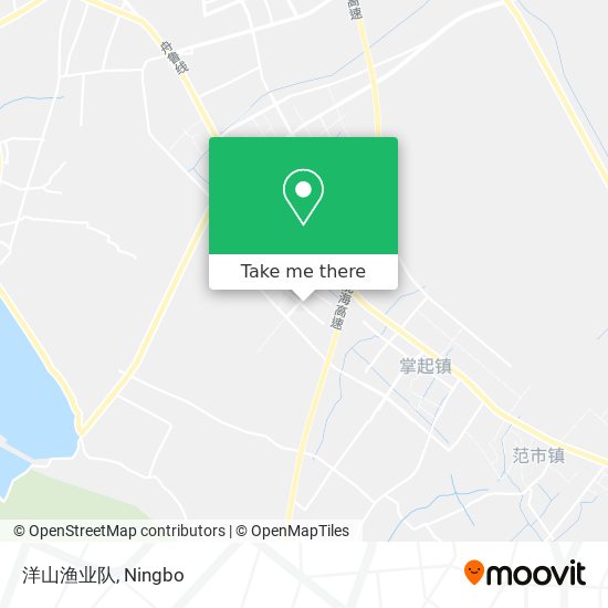 洋山渔业队 map