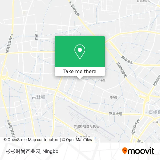 杉杉时尚产业园 map