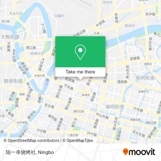 陆一串烧烤社 map
