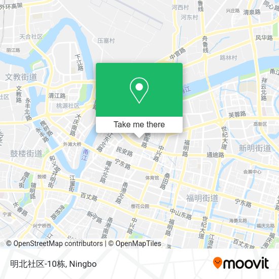 明北社区-10栋 map