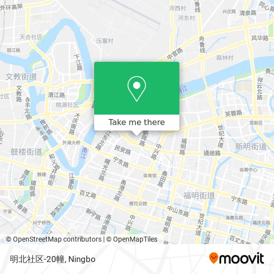 明北社区-20幢 map