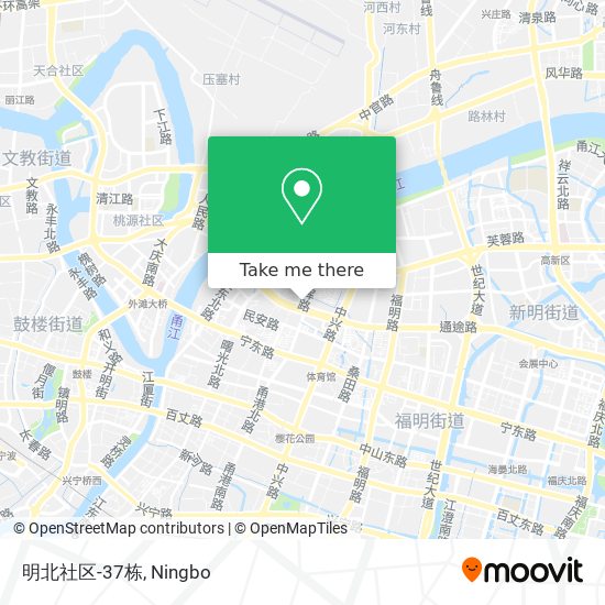 明北社区-37栋 map