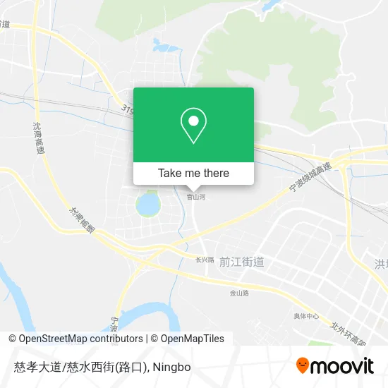 慈孝大道/慈水西街(路口) map
