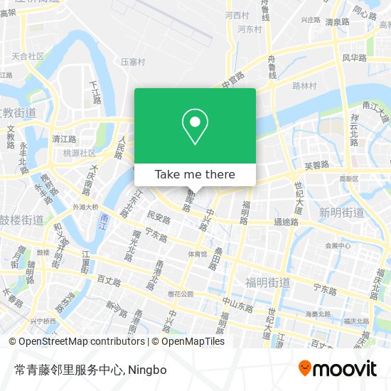 常青藤邻里服务中心 map