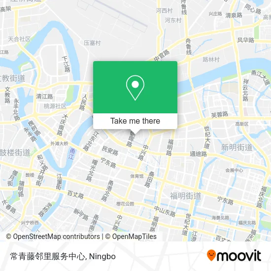 常青藤邻里服务中心 map