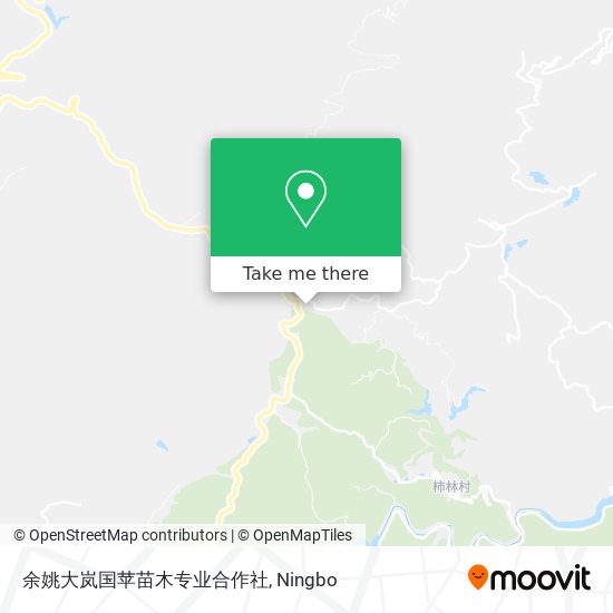 余姚大岚国苹苗木专业合作社 map