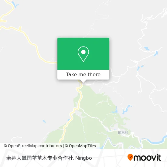 余姚大岚国苹苗木专业合作社 map