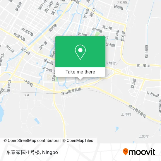 东泰家园-1号楼 map