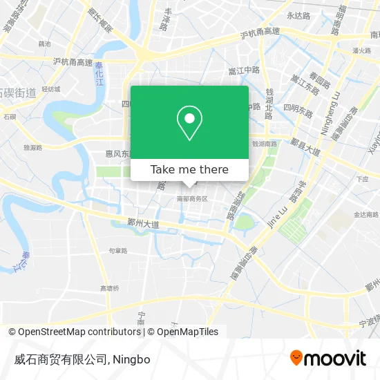 威石商贸有限公司 map