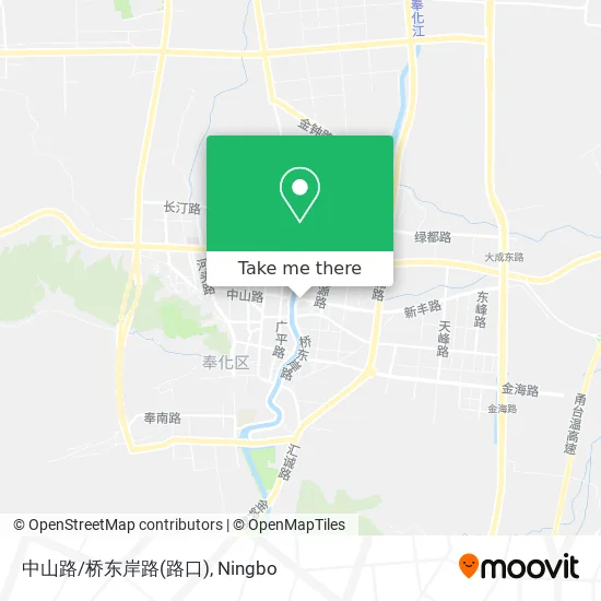 中山路/桥东岸路(路口) map