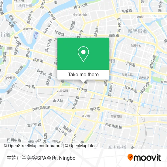 岸芷汀兰美容SPA会所 map