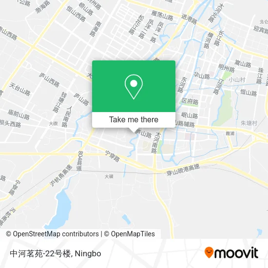 中河茗苑-22号楼 map