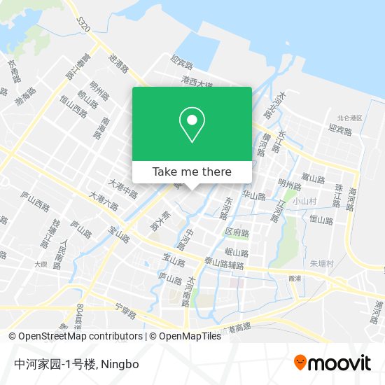 中河家园-1号楼 map