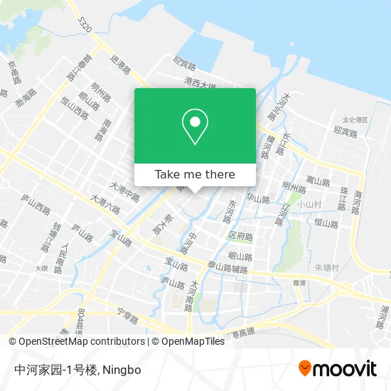 中河家园-1号楼 map