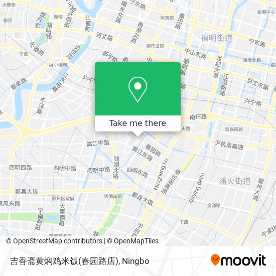 吉香斋黄焖鸡米饭(春园路店) map
