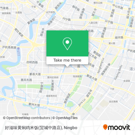 好滋味黄焖鸡米饭(贸城中路店) map