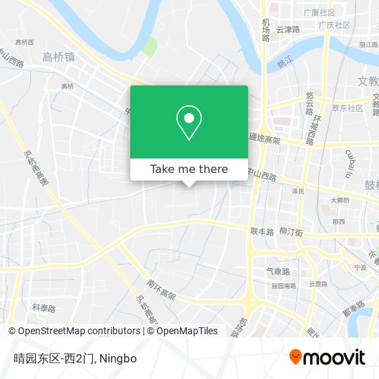 晴园东区-西2门 map