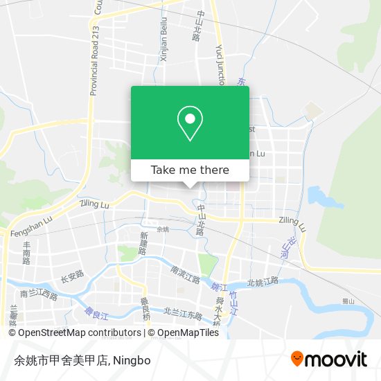 余姚市甲舍美甲店 map