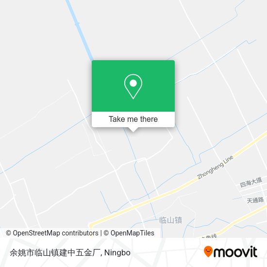 余姚市临山镇建中五金厂 map