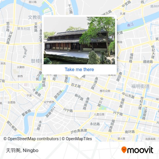 天羽阁 map