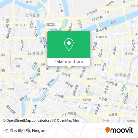 金成云庭-2栋 map