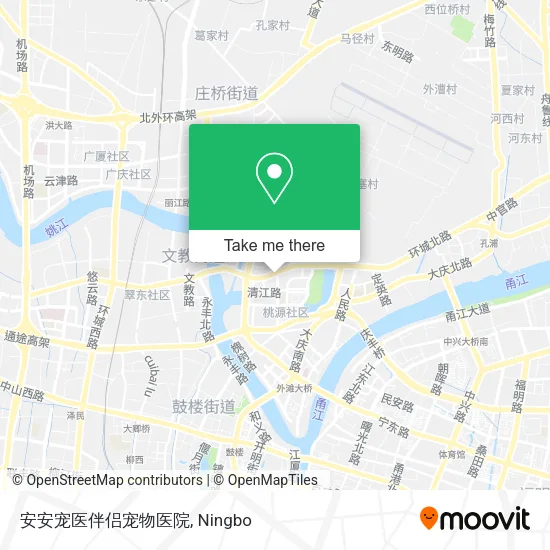 安安宠医伴侣宠物医院 map