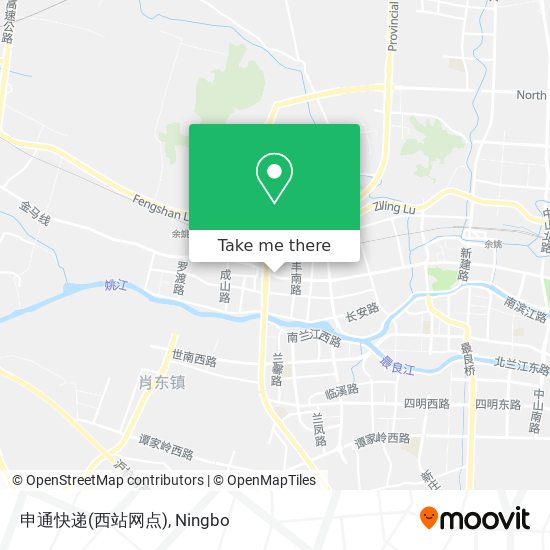 申通快递(西站网点) map
