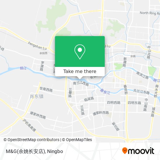 M&G(余姚长安店) map