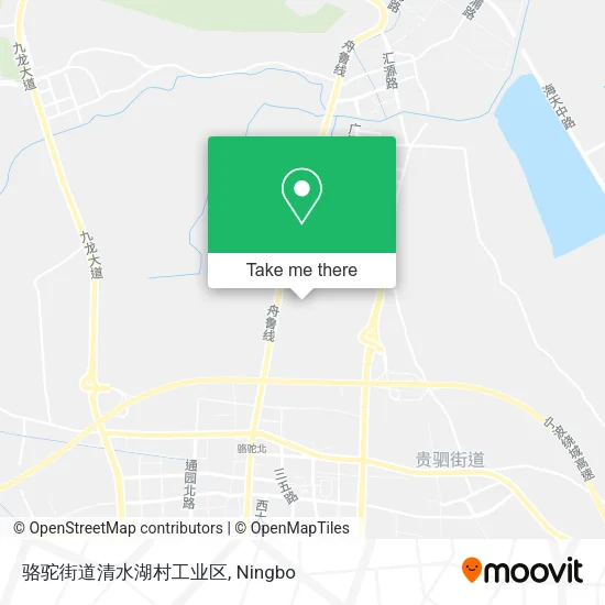 骆驼街道清水湖村工业区 map