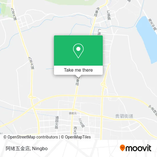 阿绪五金店 map