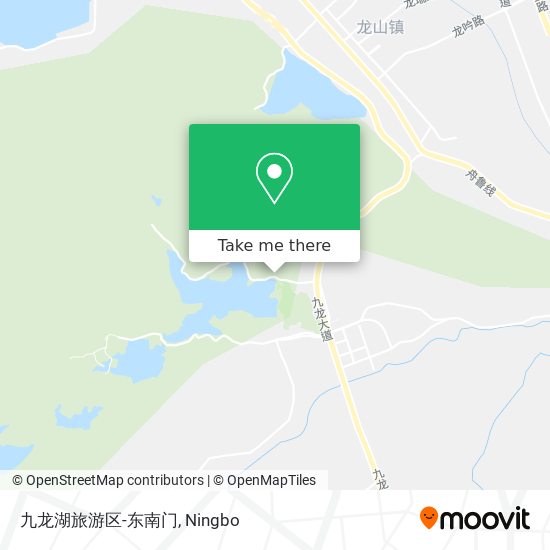 九龙湖旅游区-东南门 map