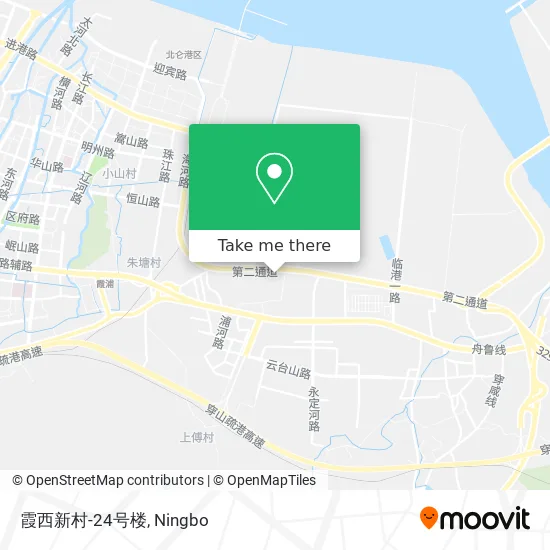 霞西新村-24号楼 map