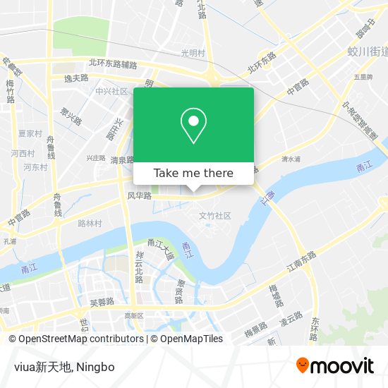 viua新天地 map