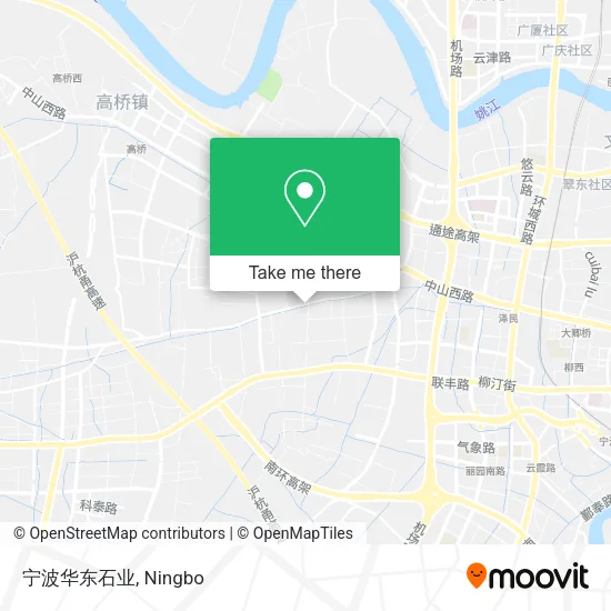 宁波华东石业 map