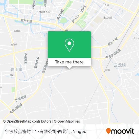 宁波胶点密封工业有限公司-西北门 map