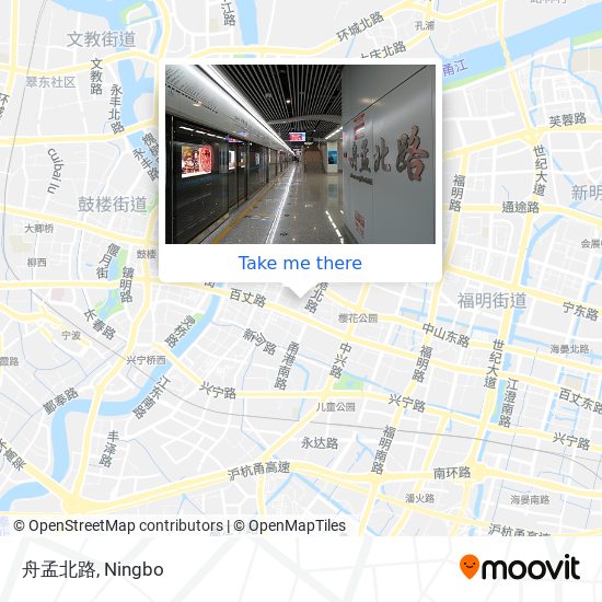 舟孟北路 map