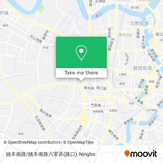 姚丰南路/姚丰南路六零弄(路口) map