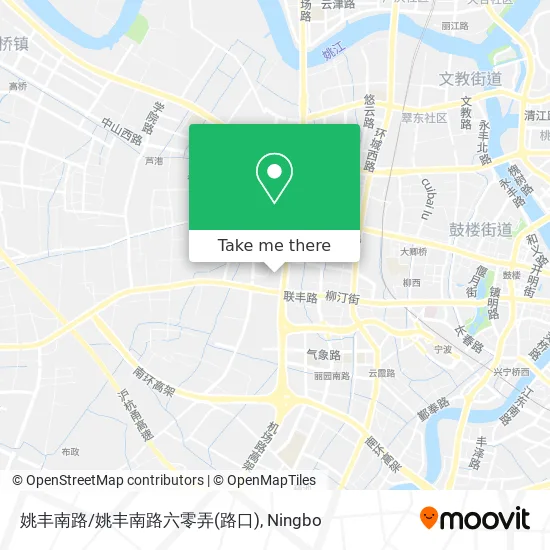 姚丰南路/姚丰南路六零弄(路口) map