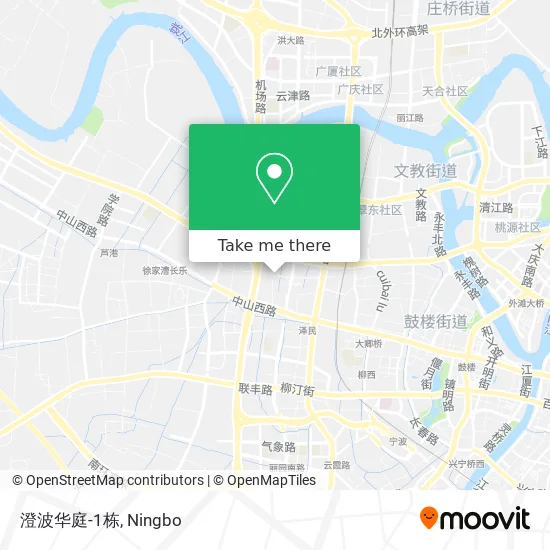 澄波华庭-1栋 map