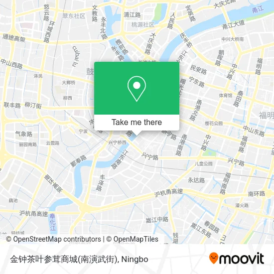 金钟茶叶参茸商城(南演武街) map
