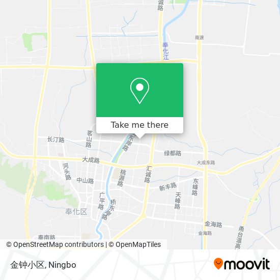 金钟小区 map