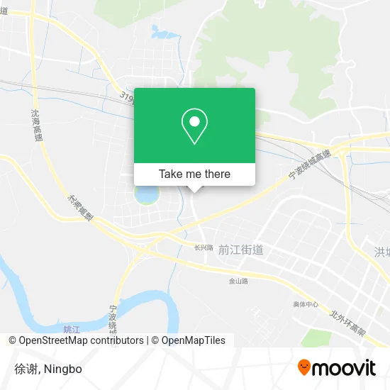 徐谢 map