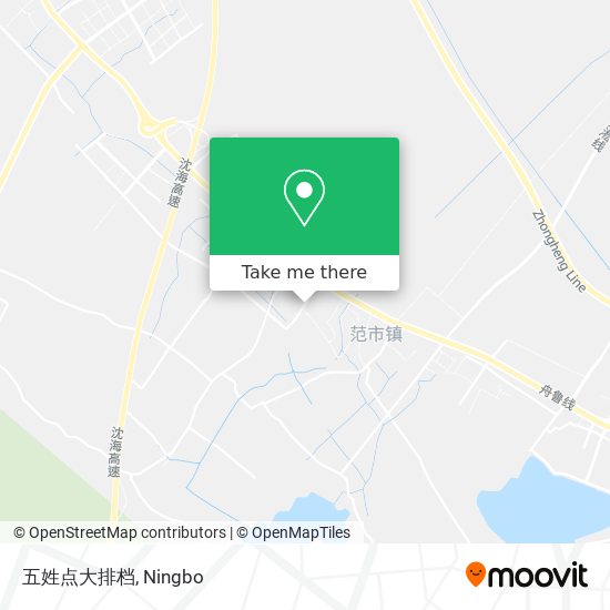 五姓点大排档 map