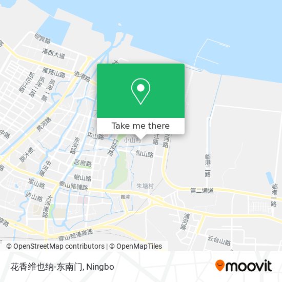 花香维也纳-东南门 map