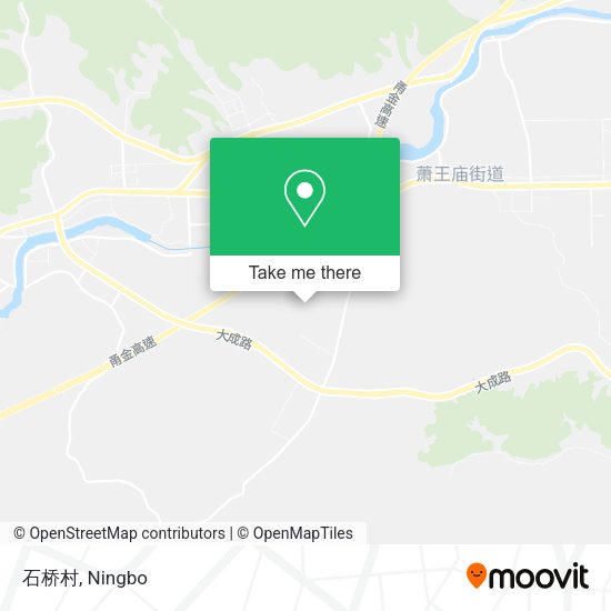 石桥村 map
